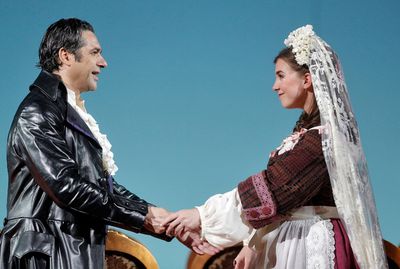 Ildebrando D'Arcangelo and Sarah Shafer Photo