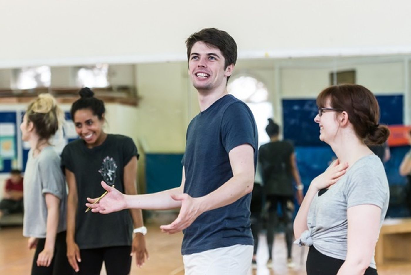 Photo Flash: In Rehearsals for THE QUENTIN DENTIN SHOW at Tristan Bates Theatre  Image