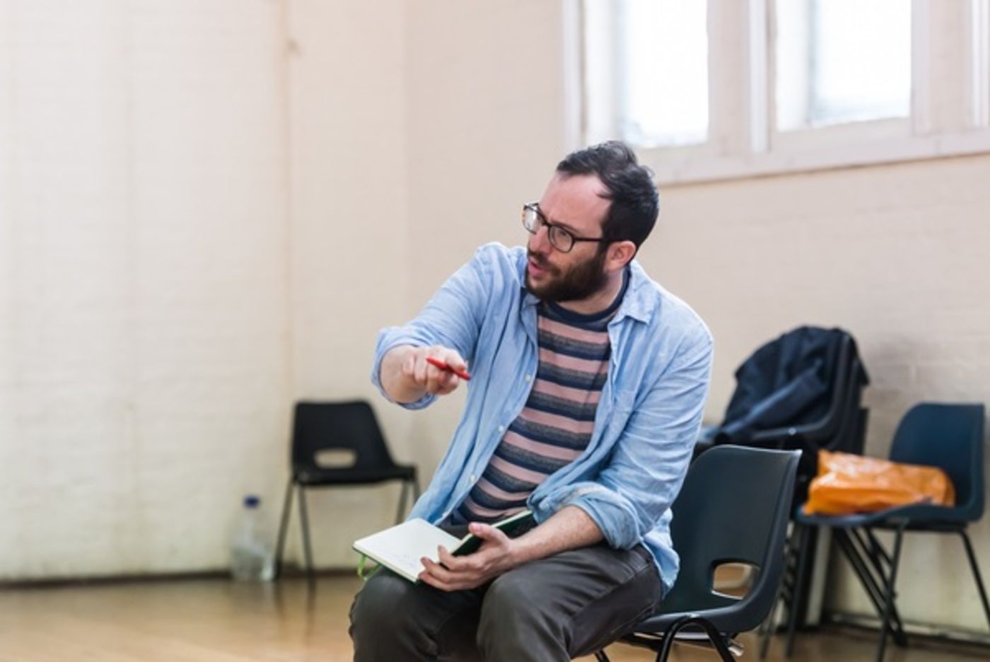 Photo Flash: In Rehearsals for THE QUENTIN DENTIN SHOW at Tristan Bates Theatre  Image