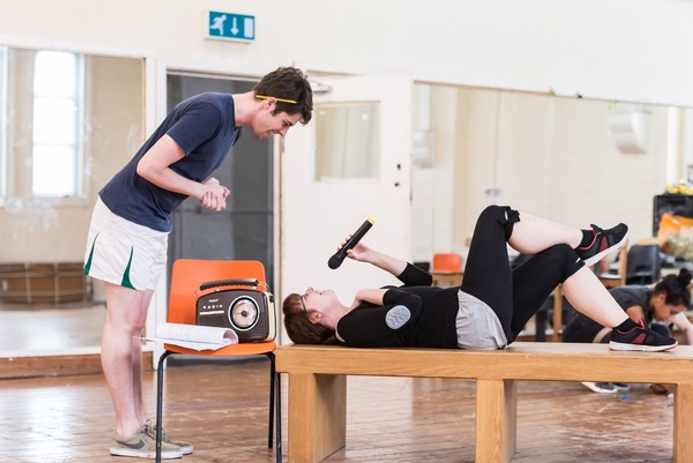 Photo Flash: In Rehearsals for THE QUENTIN DENTIN SHOW at Tristan Bates Theatre  Image