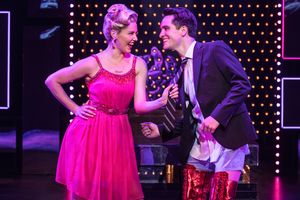 Taylor Louderman and Brendon Urie Photo