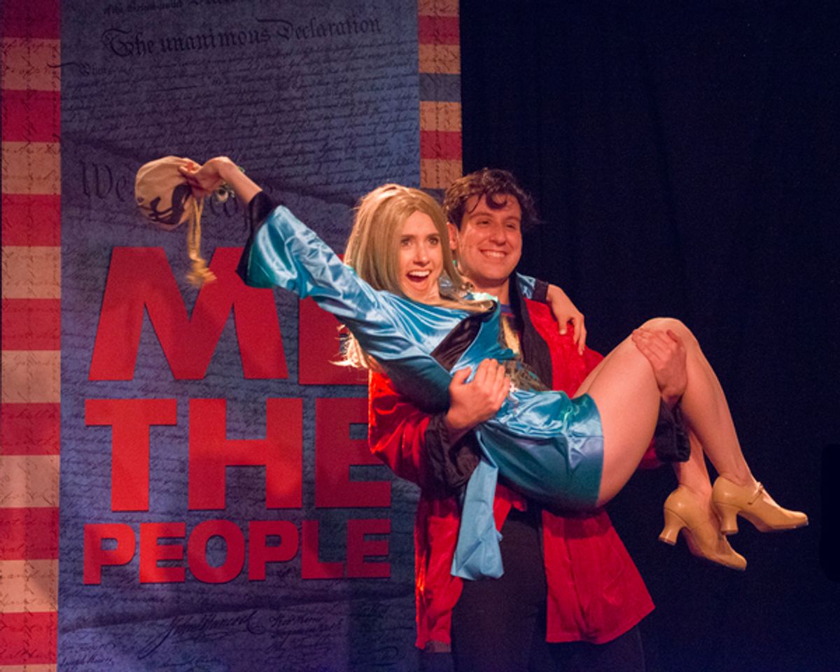 Mia Weinberger and Richard Spitaletta at 