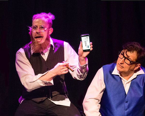 Mitchel Kawash and James Higgins. Photo