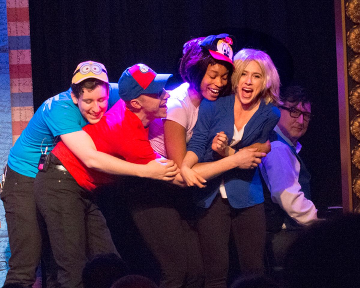 Richard Spitaletta, Mitchel Kawash, Aiesha Dukes and Mia Weinberger. at 