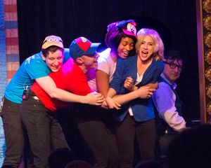 Richard Spitaletta, Mitchel Kawash, Aiesha Dukes and Mia Weinberger. @ BroadwayWorld Richard Spitaletta, Mitchel Kawash, Aiesha Dukes and Mia Weinberger. Photo