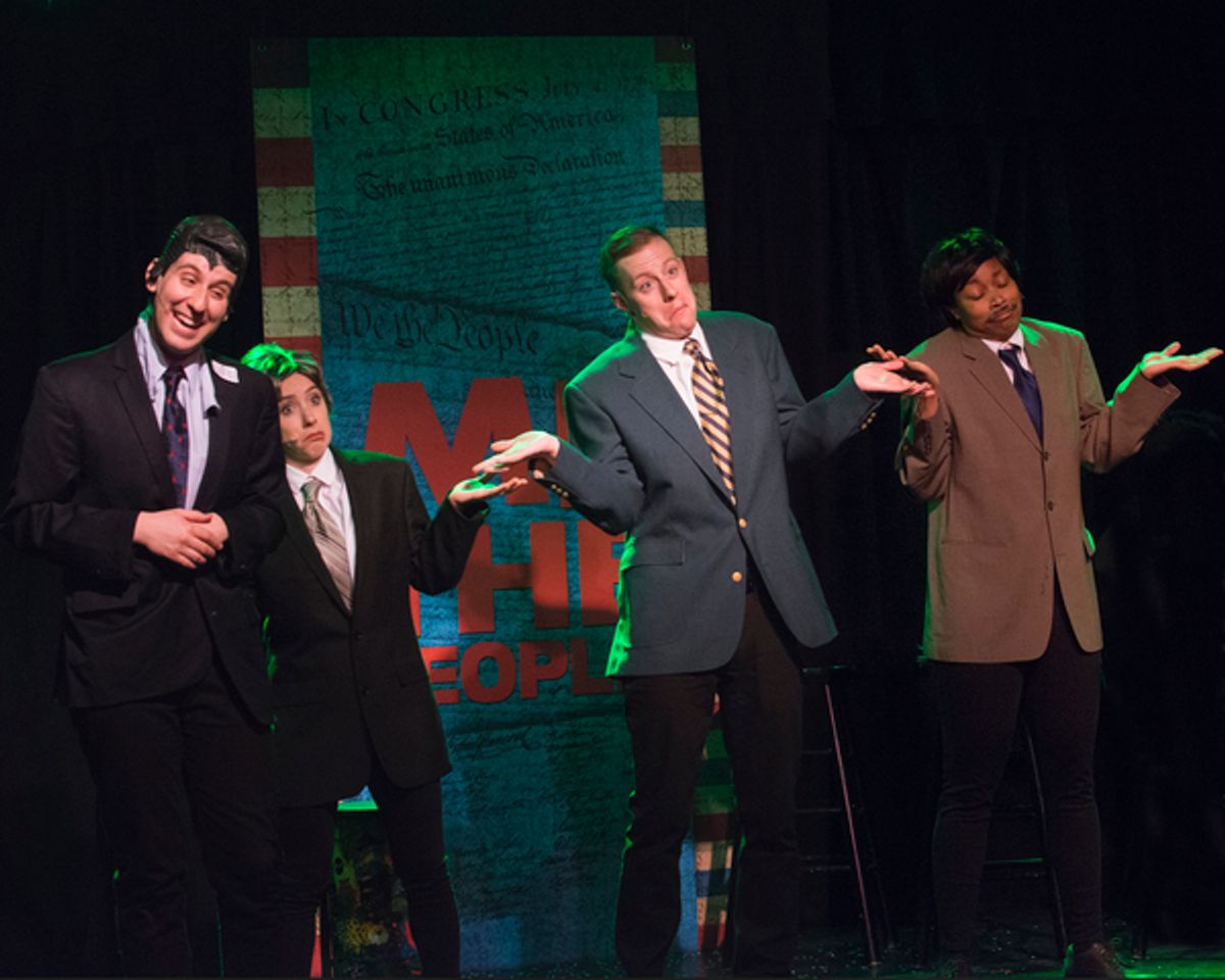 Richard Spitaletta, Mitchel Kawash and Mia Weinberger at 