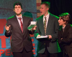 Richard Spitaletta, Mitchel Kawash and Mia Weinberger. @ BroadwayWorld Richard Spitaletta, Mitchel Kawash and Mia Weinberger. Photo