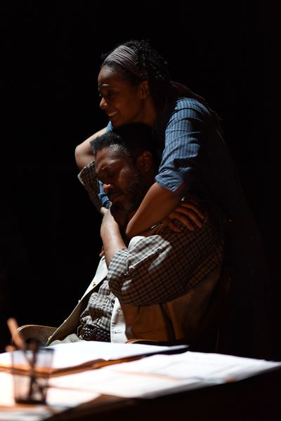 Steven Wright , Jessica M. Johnson Photo