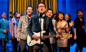 Zackary Scot Wolfe, Benjamin Roy, Eddie Yaroch, Manny Fernandes, Paul Swensen Eddy, Shaun Tuazon, Nadia Guevara, Gerilyn Brault, Catie Marron @ BroadwayWorld Zackary Scot Wolfe, Benjamin Roy, Eddie Yaroch, Manny Fernandes, Paul Swensen Eddy, S Photo