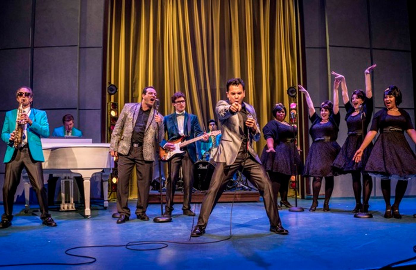 Photo Flash: First Look at New Village Arts & Intrepid's BUDDY: THE BUDDY HOLLY STORY  Image