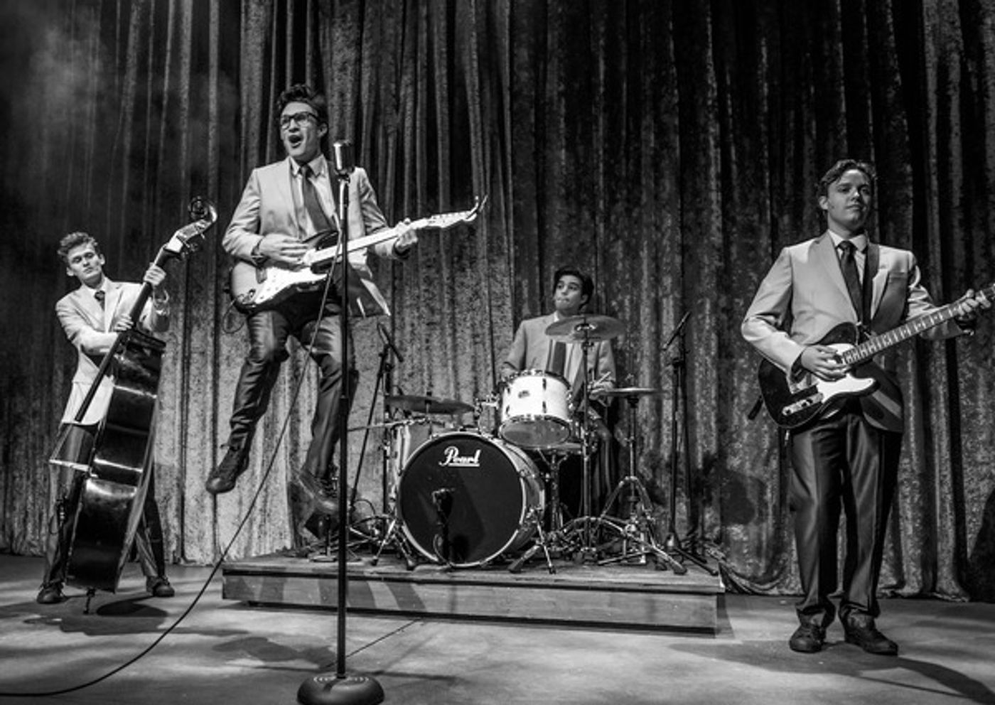 Photo Flash: First Look at New Village Arts & Intrepid's BUDDY: THE BUDDY HOLLY STORY  Image