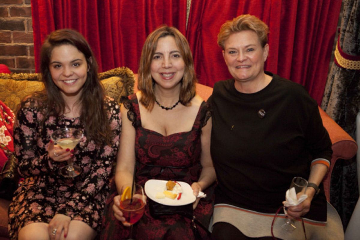 Cara Jane Feuer, Tanya Khordoc, and Lil Arbogast at 