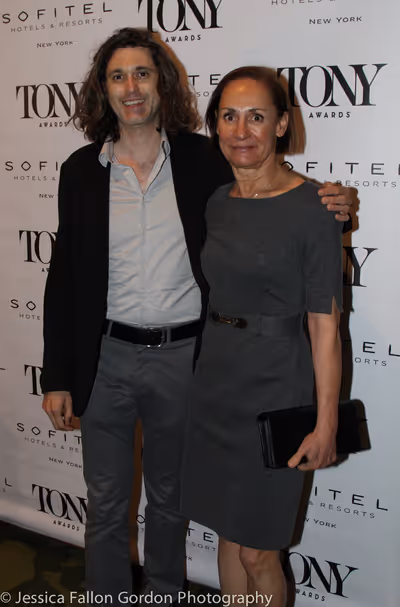 Lucas Hnath and Laurie Metcalf Photo