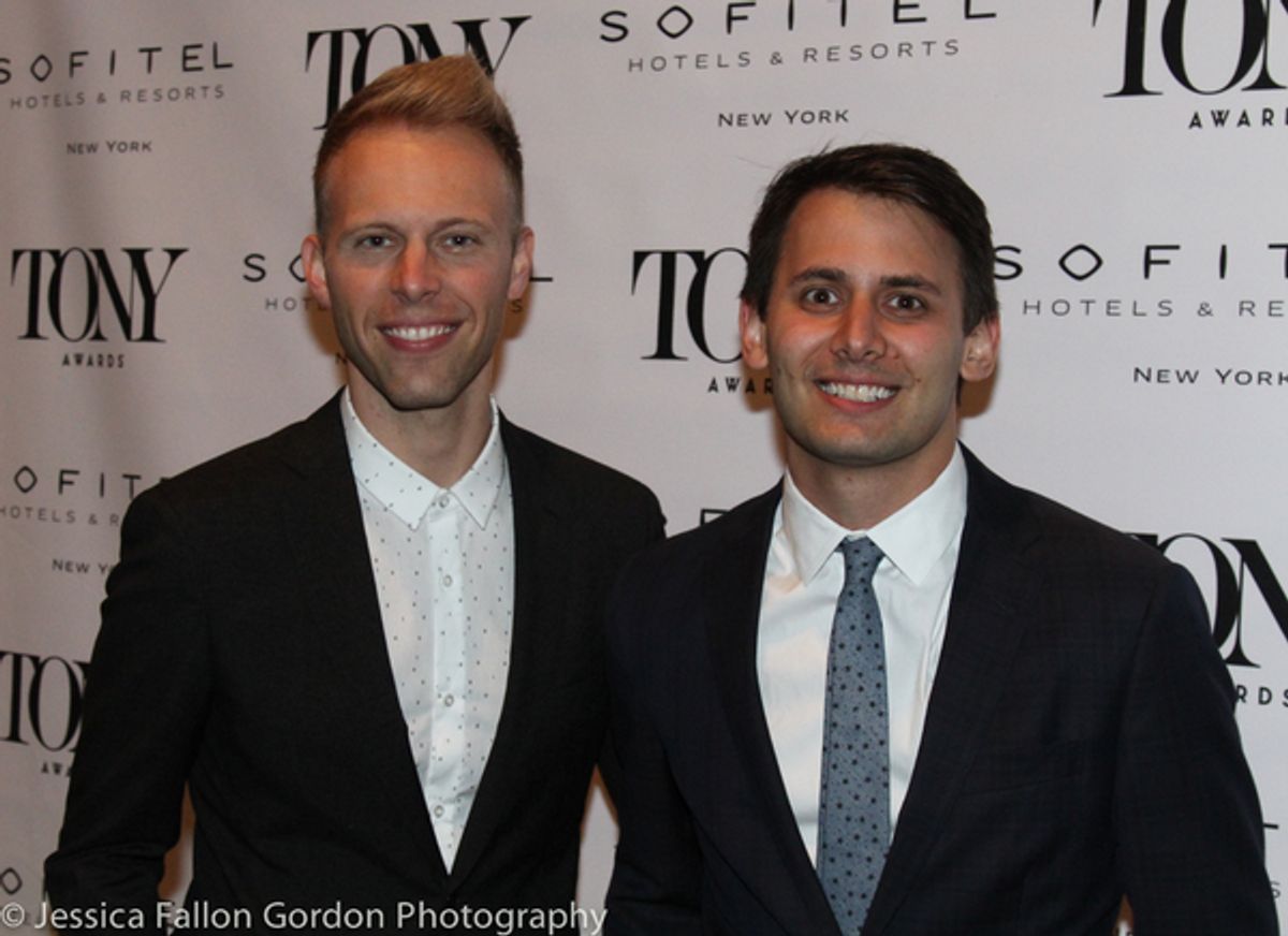 Justin Paul and Benj Pasek  at 