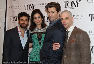 Brandon Uranowitz, Stephanie J. Block, Andrew Rannells and Christian Borle @ BroadwayWorld Brandon Uranowitz, Stephanie J. Block, Andrew Rannells and Christian Borle Photo