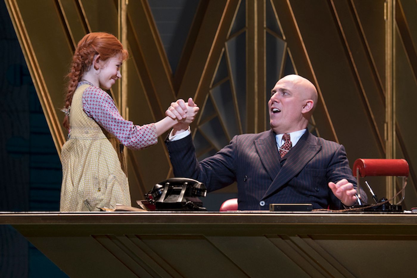 Photo Flash: Miranda Hart-Starring ANNIE Opens In The West End  Image