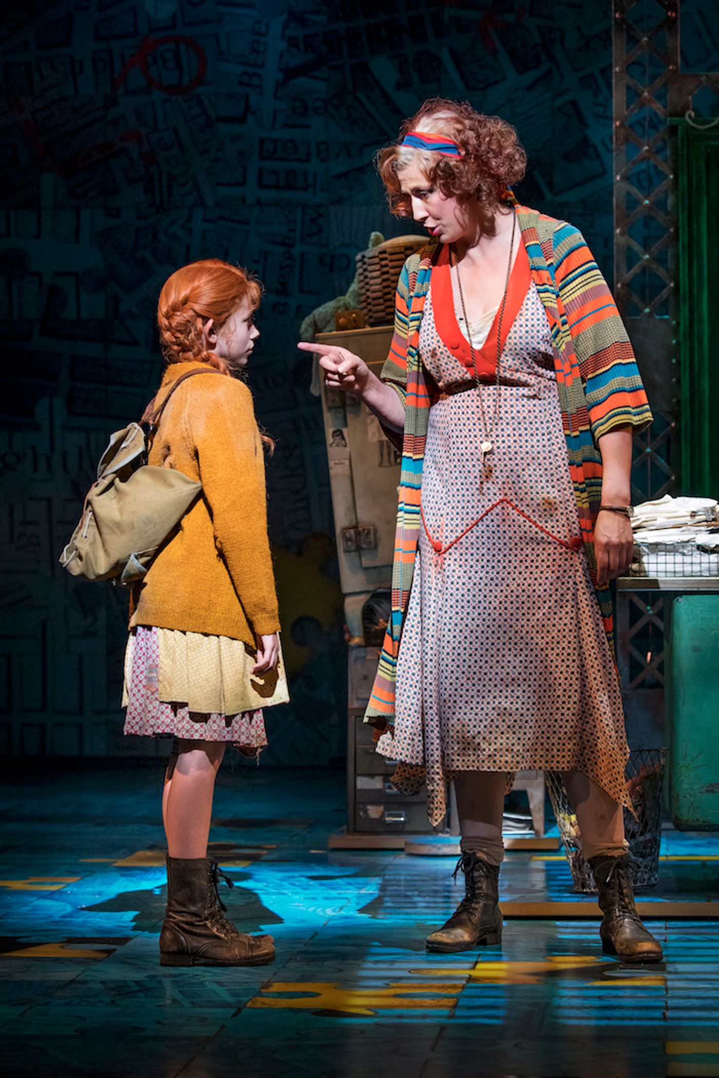 Photo Flash: Miranda Hart-Starring ANNIE Opens In The West End  Image