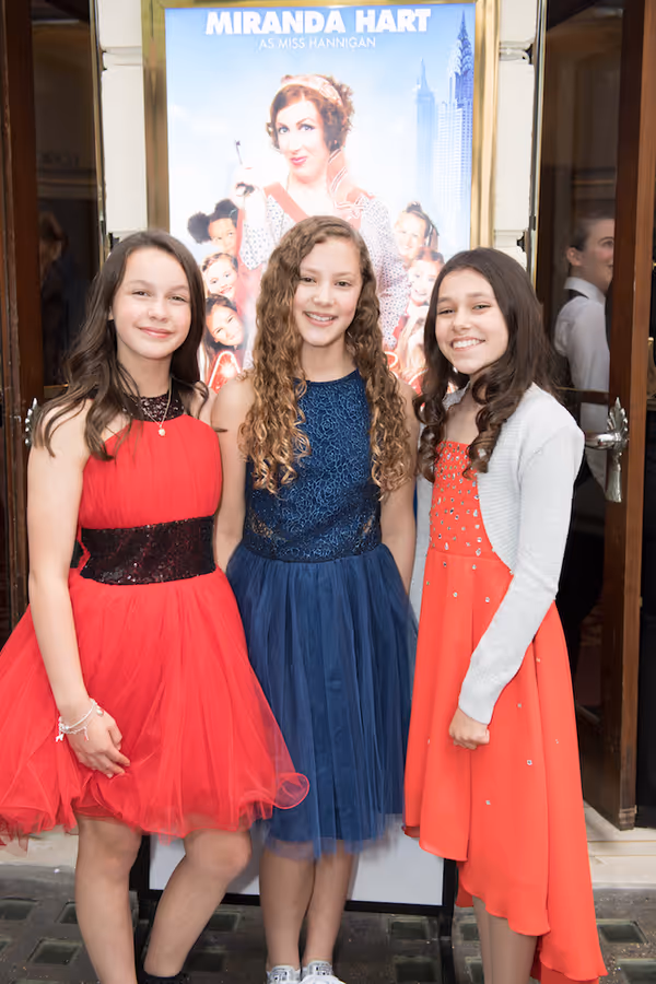 Madeleine Haynes, Lola Moxom and Ruby Stokes  Photo