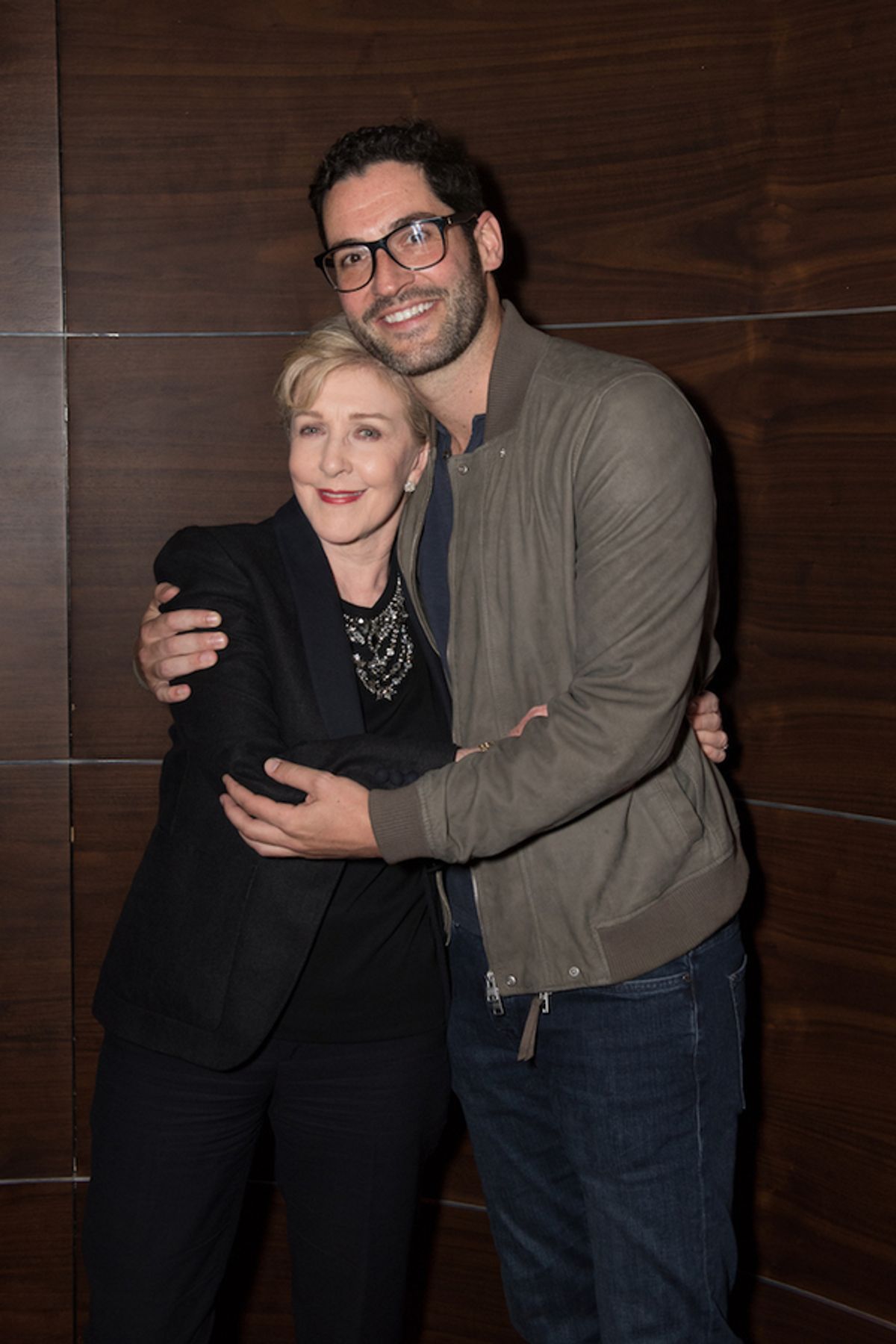 Patricia Hodge and Tom Ellis at 