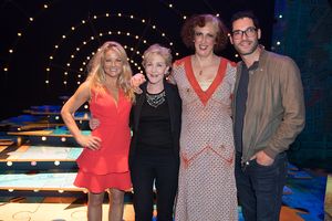 Sarah Hadland, Patricia Hodge, Miranda Hart and Tom Ellis Photo