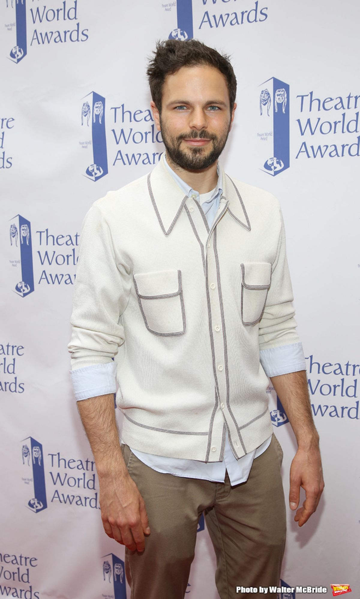 Jonny Orsini at On the Red Carpet for the 73rd Annual Theatre World Awards!