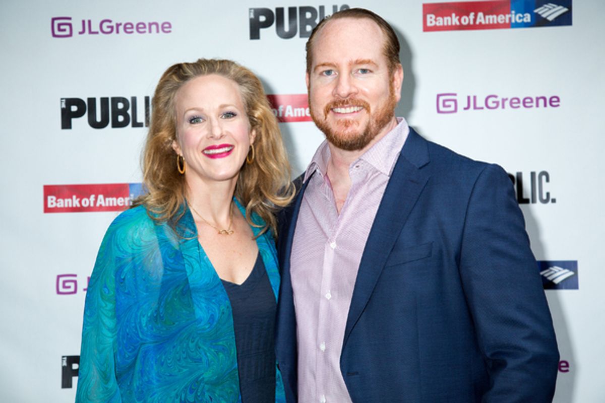 Katie Finneran, Darren Goldstein at 