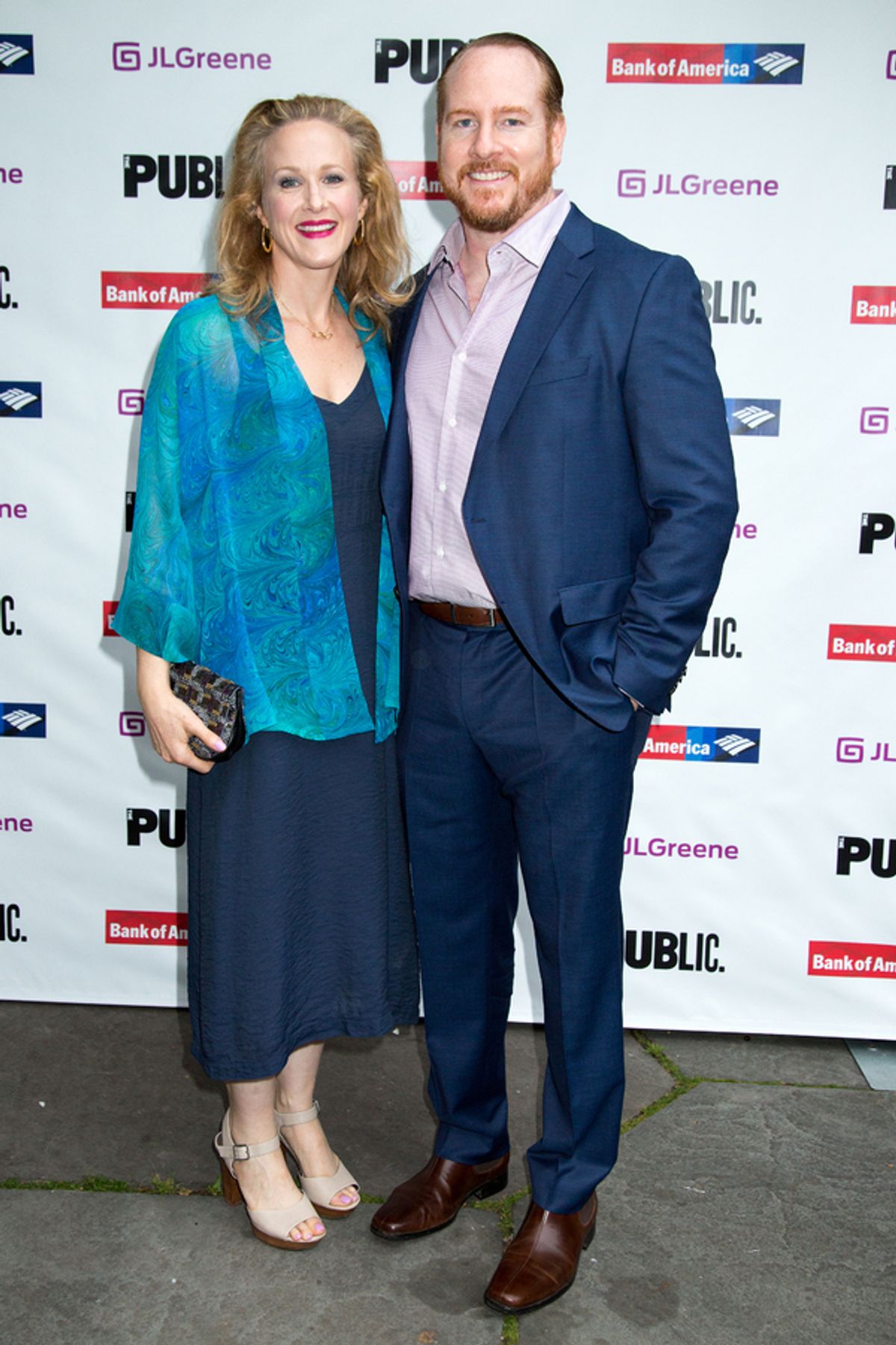 Katie Finneran, Darren Goldstein at 