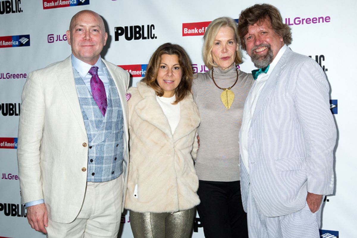 Patrick Willingham, Arielle Tepper Madover, Christina McInerney, Oskar Eustis at 