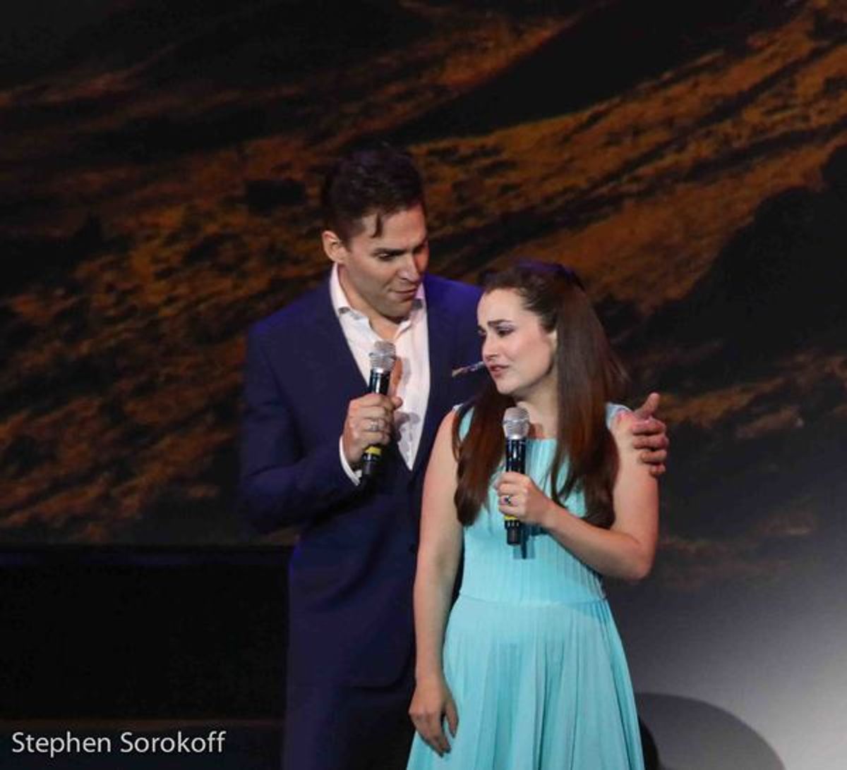 Ryan Silverman & Lauren Worsham at 