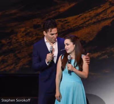 Ryan Silverman & Lauren Worsham Photo