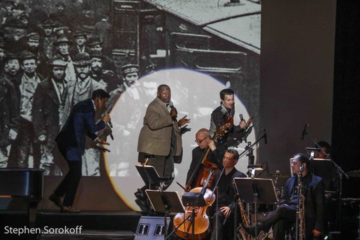 Ryan Silverman, Chuck Cooper Bryce Pinkham at 