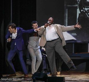 Ryan Silverman, Bryce Pinkham, Chook Cooper @ BroadwayWorld Ryan Silverman, Bryce Pinkham, Chook Cooper Photo