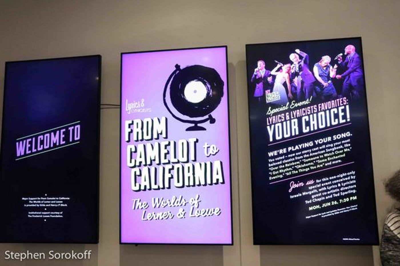 Photo Coverage: 92Y Lyrics & Lyricists Shines a Spotlight on Lerner And Loewe Photo Coverage: 92Y Lyrics & Lyricists Shines a Spotlight on Lerner And Loewe Image