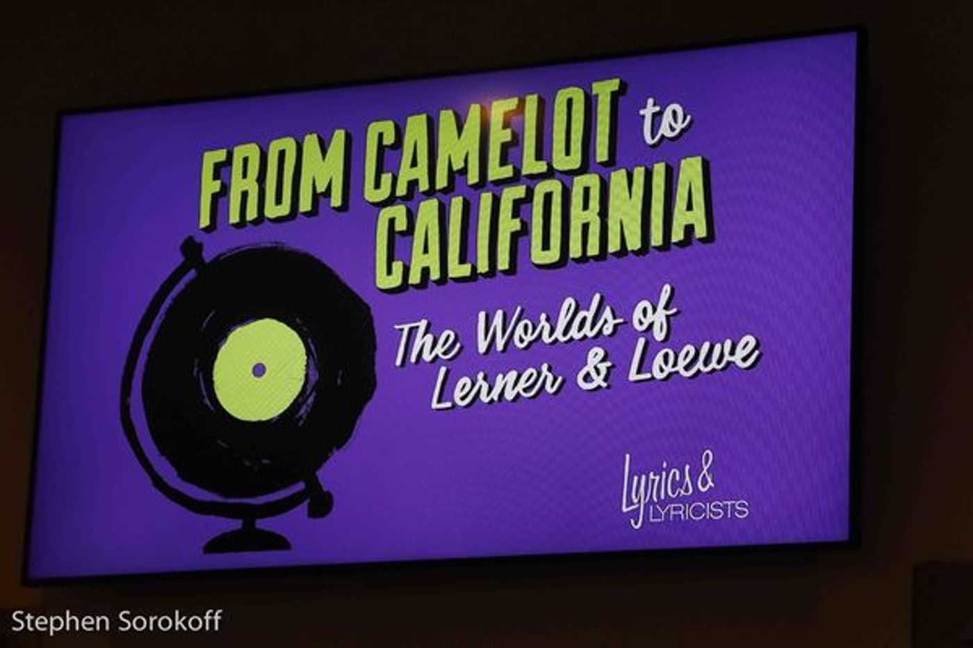 Photo Coverage: 92Y Lyrics & Lyricists Shines a Spotlight on Lerner And Loewe Photo Coverage: 92Y Lyrics & Lyricists Shines a Spotlight on Lerner And Loewe Image