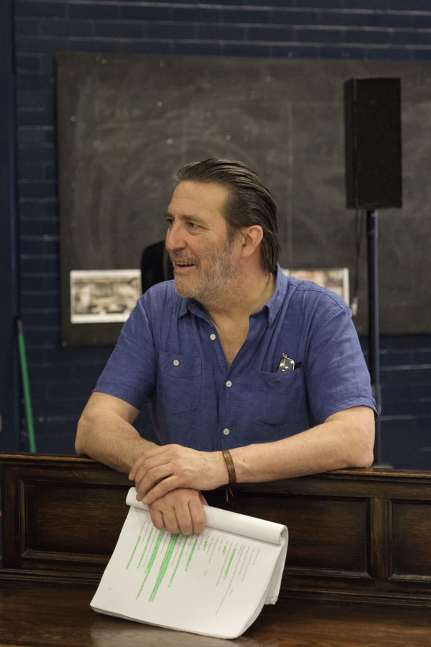 Photo Flash: Inside Rehearsal for Conor McPherson's GIRL FROM THE NORTH COUNTRY at The Old Vic  Image
