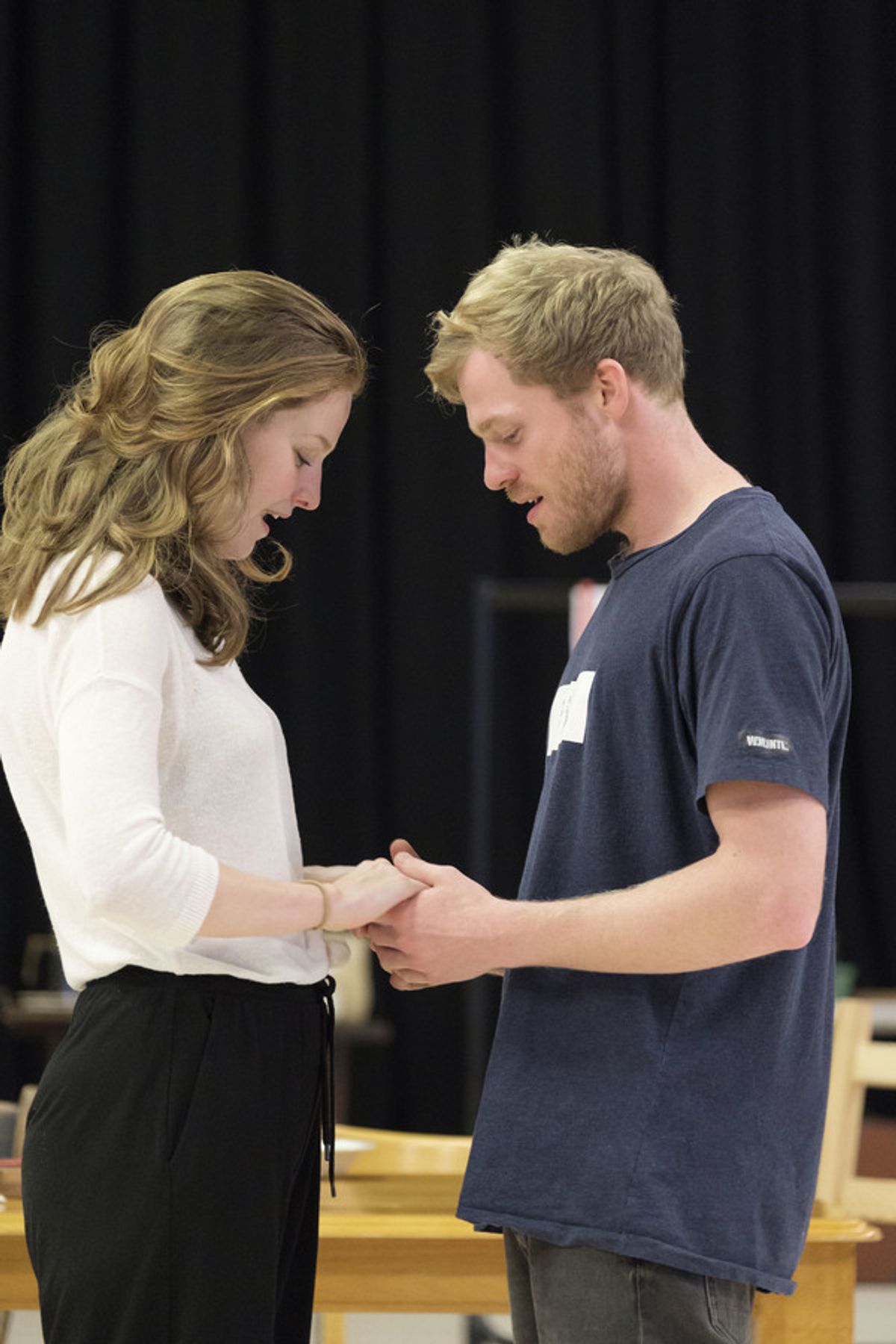 Claudia Jolly and Sam Reid at 