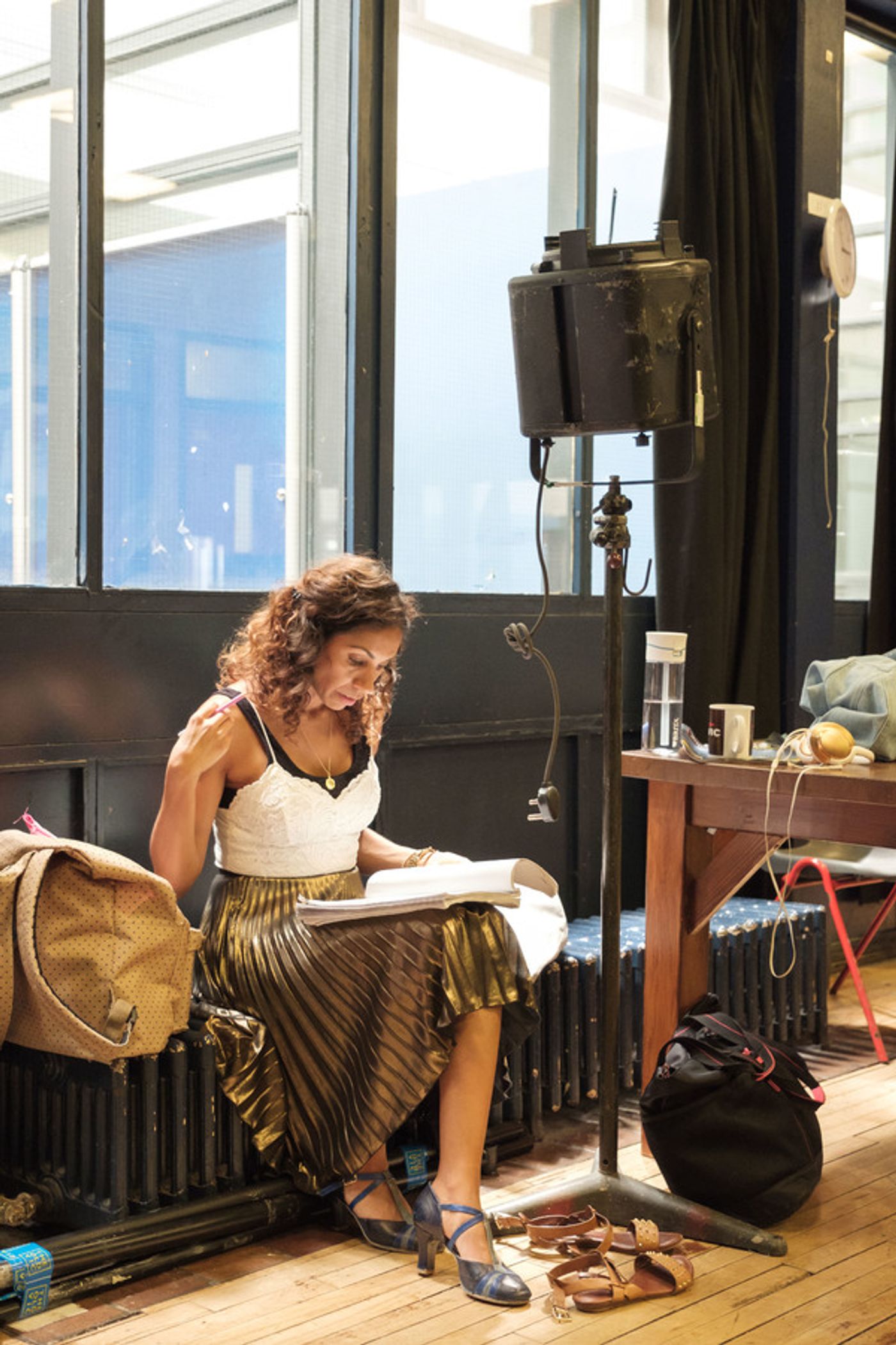 Photo Flash: Inside Rehearsal for Conor McPherson's GIRL FROM THE NORTH COUNTRY at The Old Vic  Image