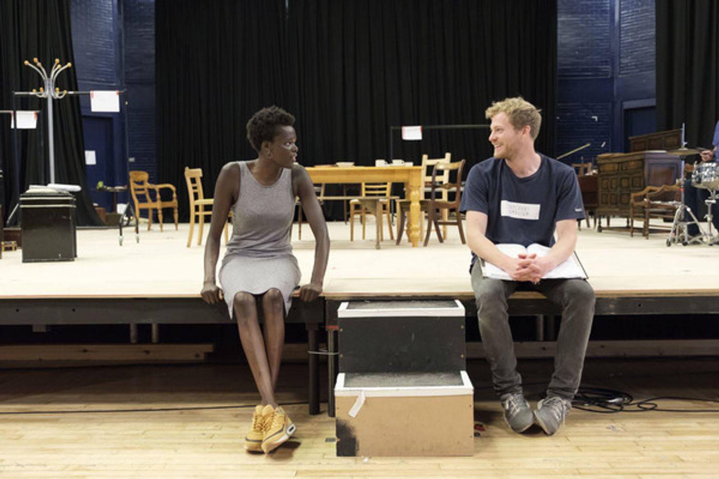 Photo Flash: Inside Rehearsal for Conor McPherson's GIRL FROM THE NORTH COUNTRY at The Old Vic  Image