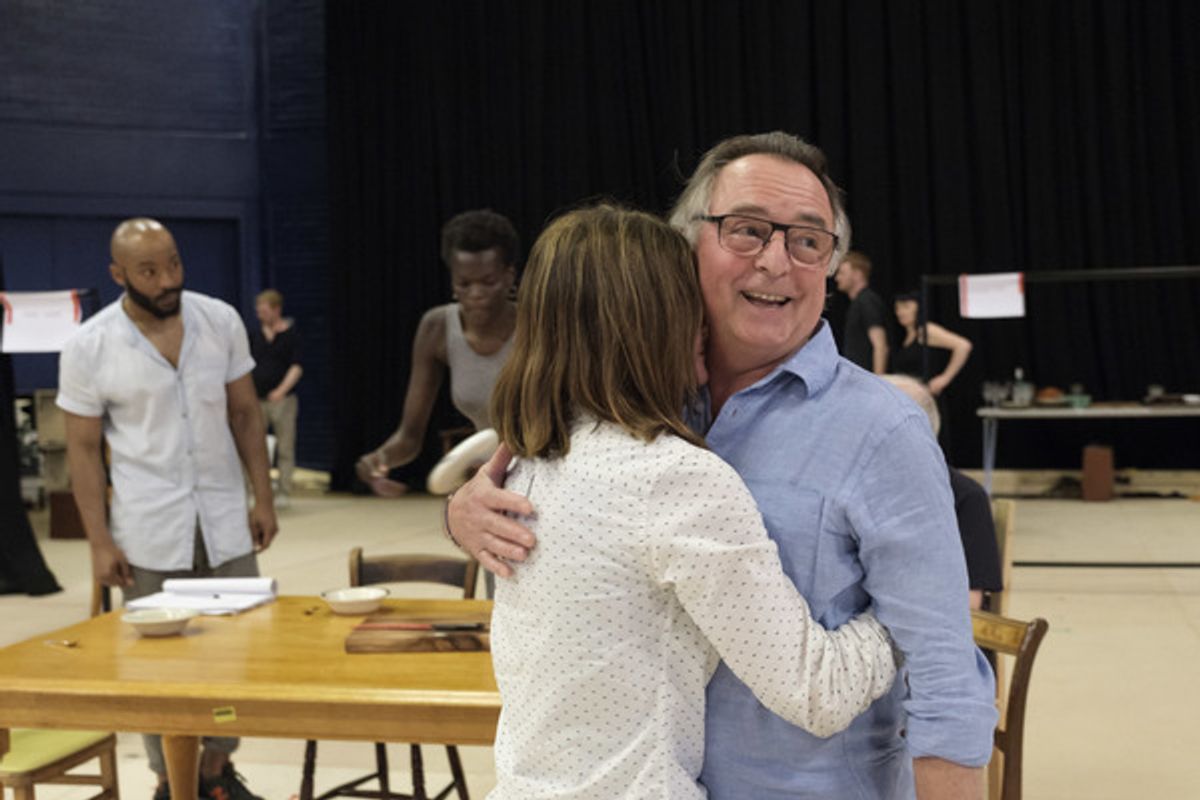 Shirley Henderson and Ron Cook at 