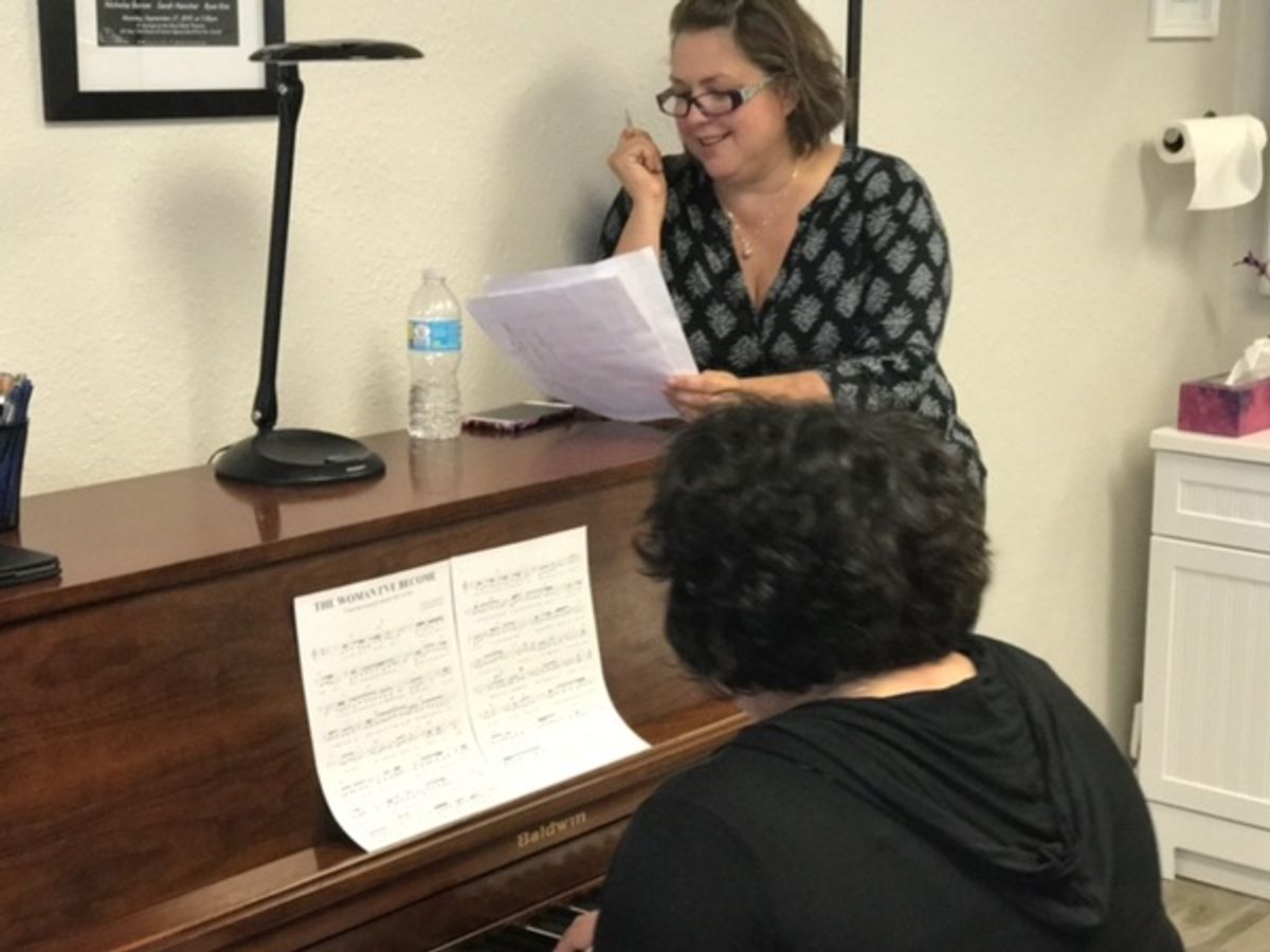 Andrea Canny, Elaine Pechacek at 