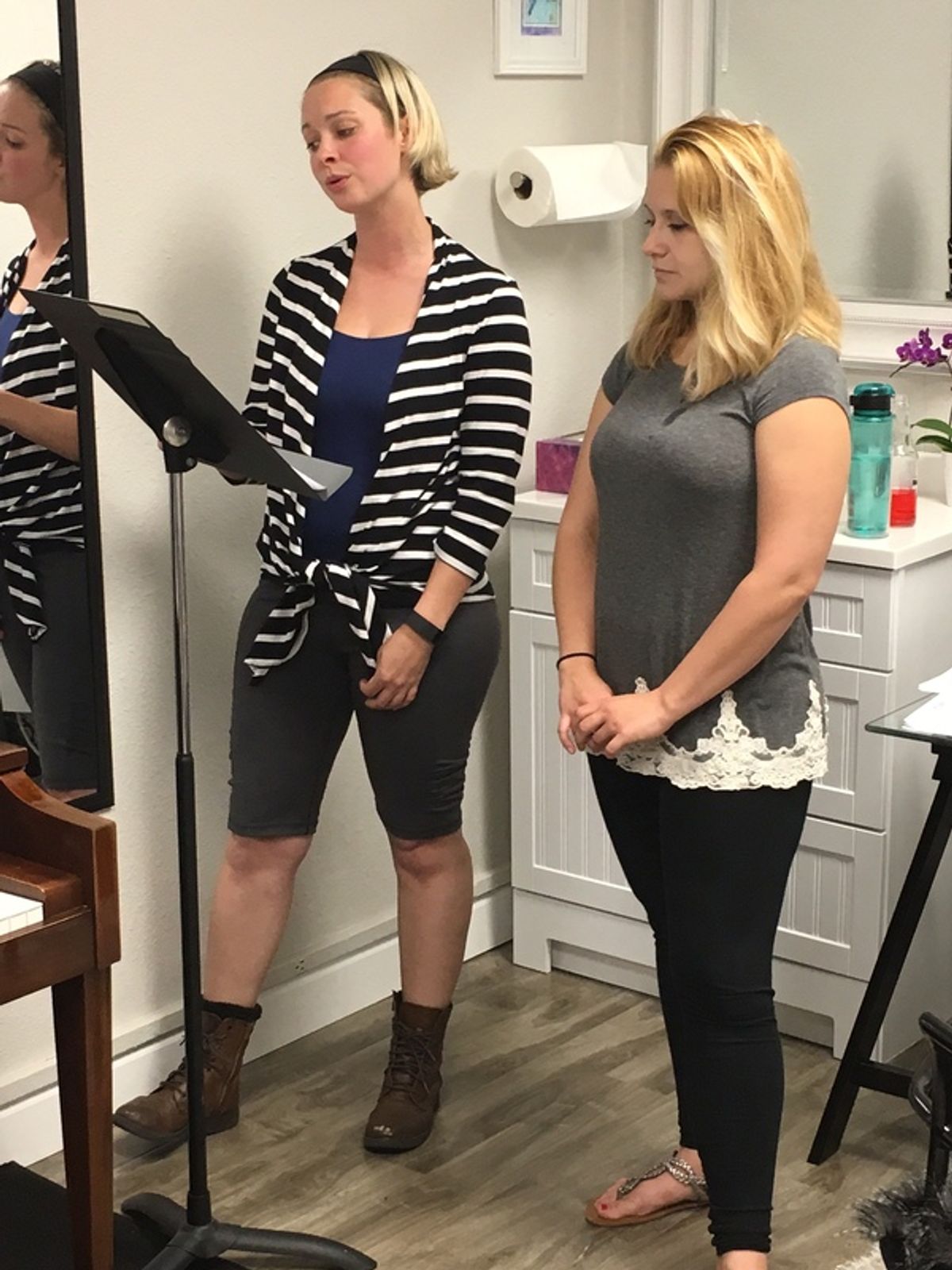 Kathryn Fabbroni, Renee Monico at 