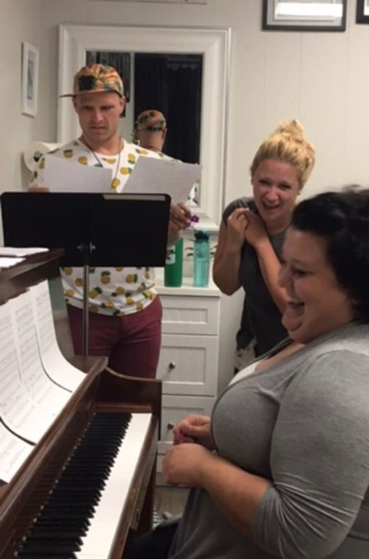 Erin Robere, Renee Monico, Elaine Pechacek at 