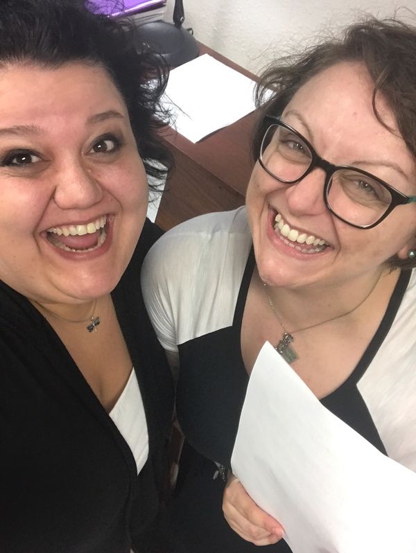 Elaine Pechacek, Candy Heller Photo