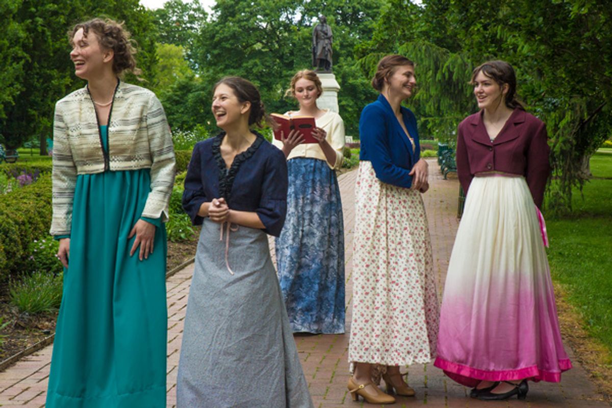 Beth Josephsen, Elizabeth Harelik, Emily Grim, Olivia Sawatzki and Joelle Odoguardi at 