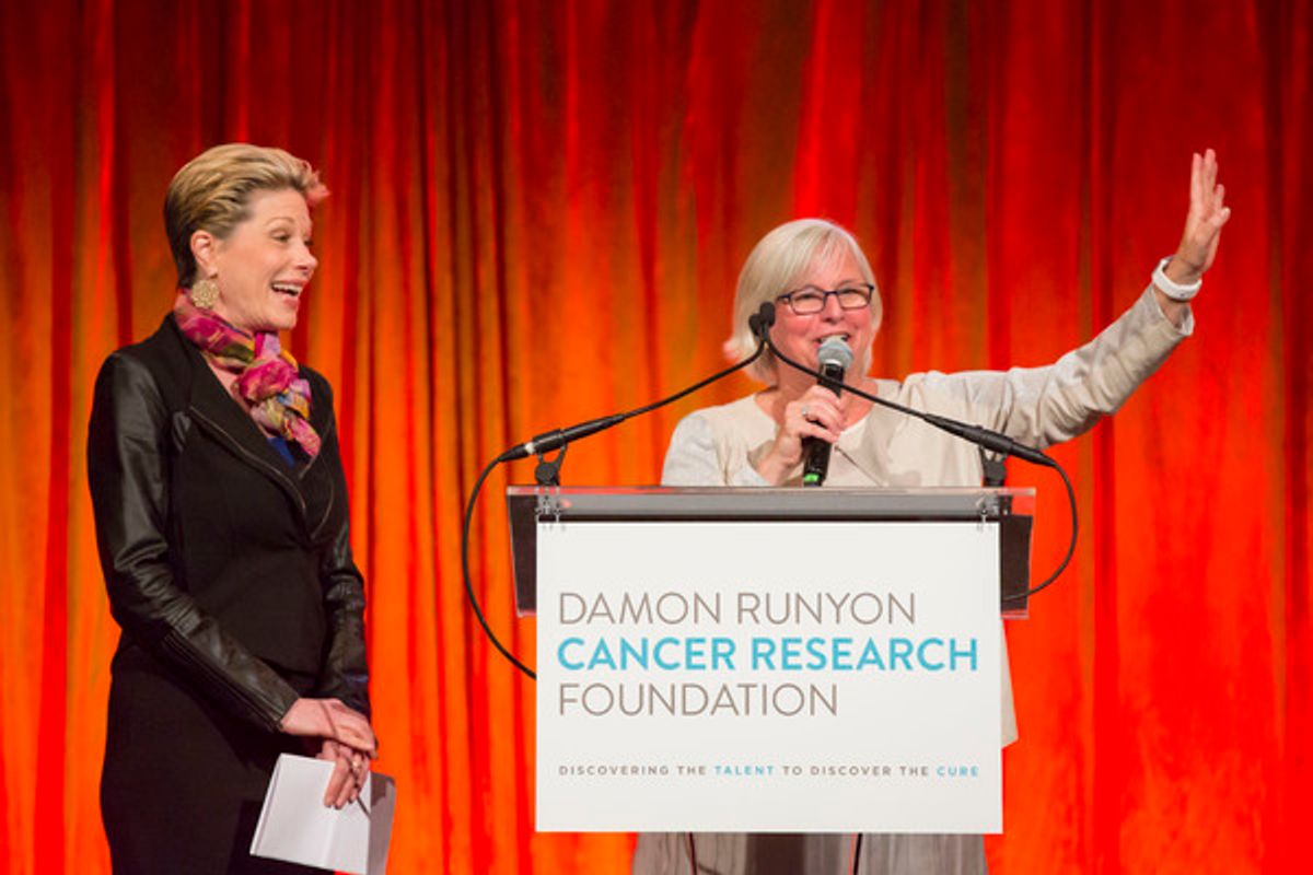 Marin Mazzie and Lorraine Egan at 