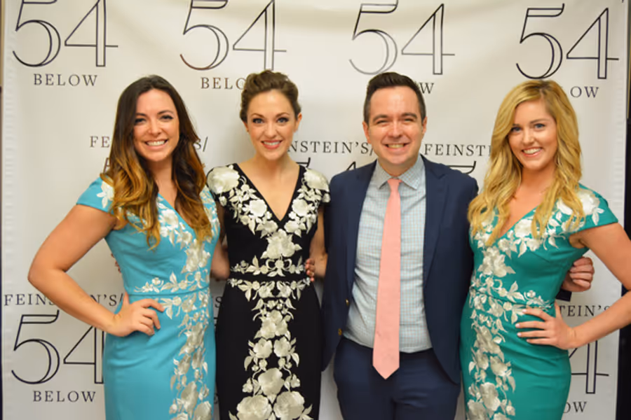 Photo Flash: Marilyn Maye, Laura Benanti, Charles Busch, Laura Osnes and More Mark Feinstein's/54 Below's 5th Anniversary Image