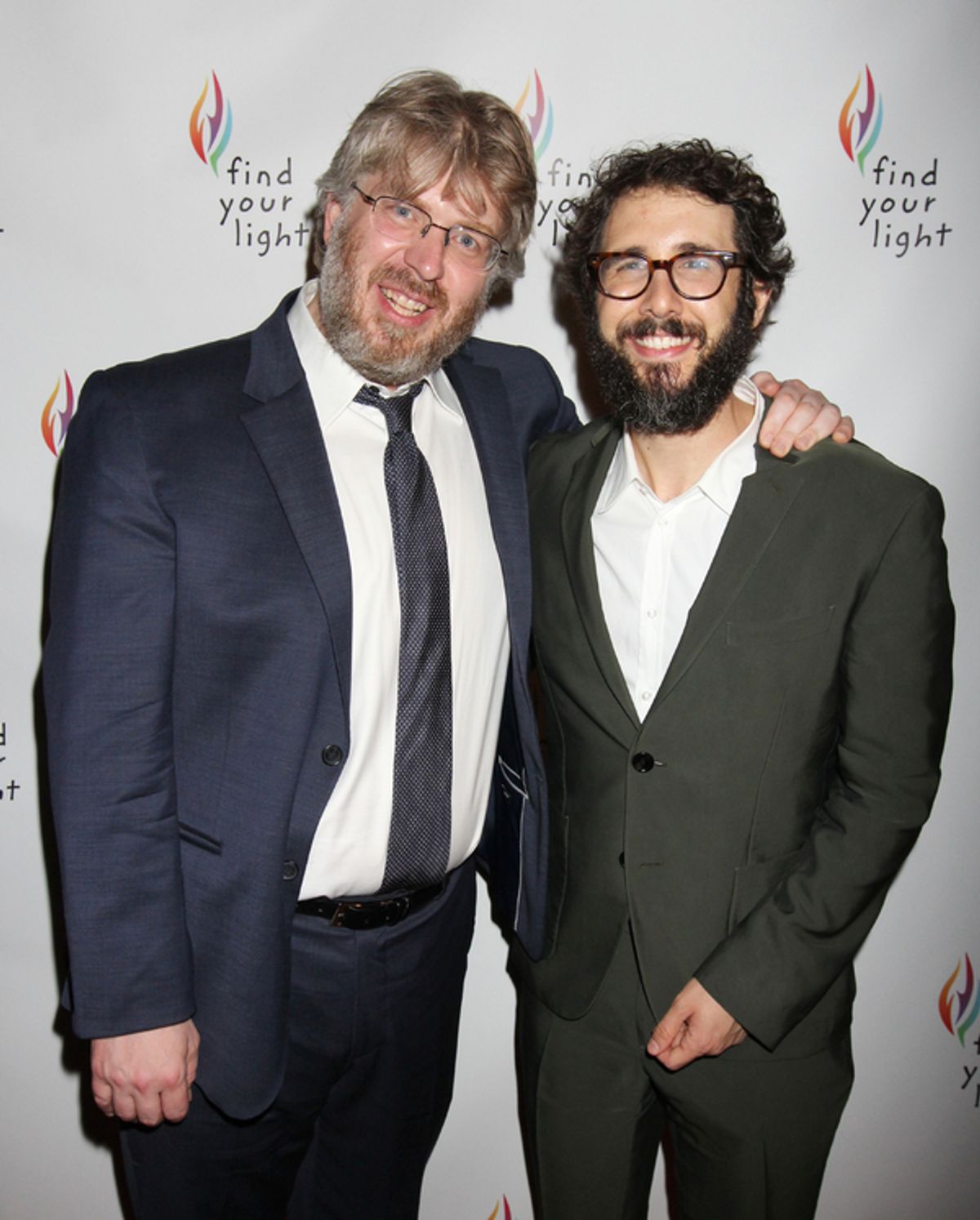 Dave Malloy and Josh Groban  at 
