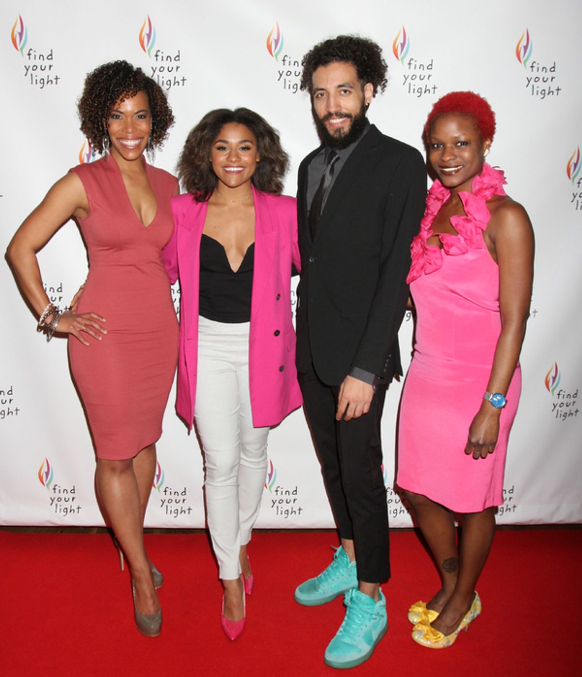 Erica Dorfler, Ariana Debose, Heath Saunders and Lulu Fall at 