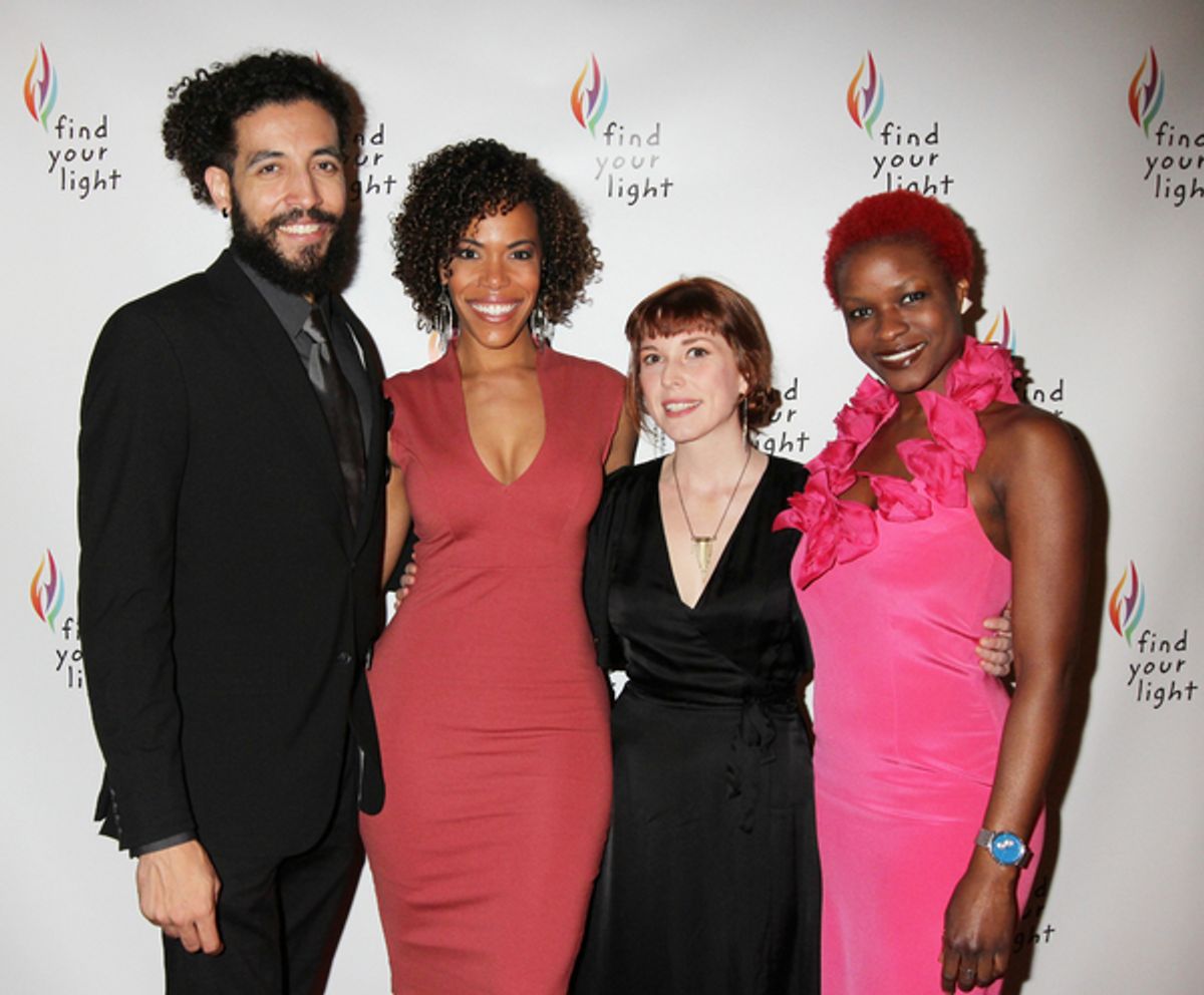 Heath Saunders, Erica Dorfler, Brittain Ashford and Lulu Fall at 