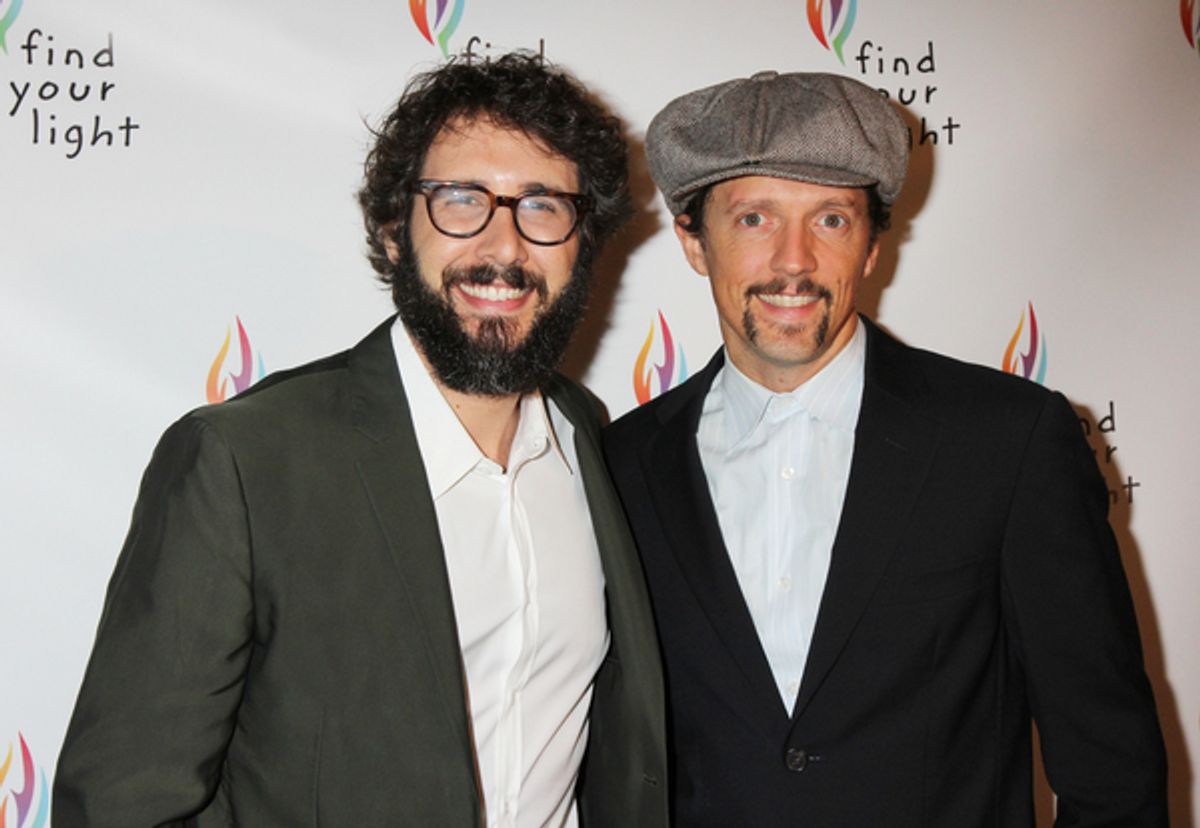 Josh Groban and Jason Mraz  at 